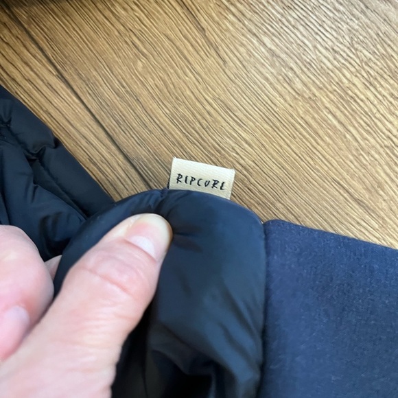 Rip Curl Reversible Navy Bomber Jacket - Picture 2 of 5